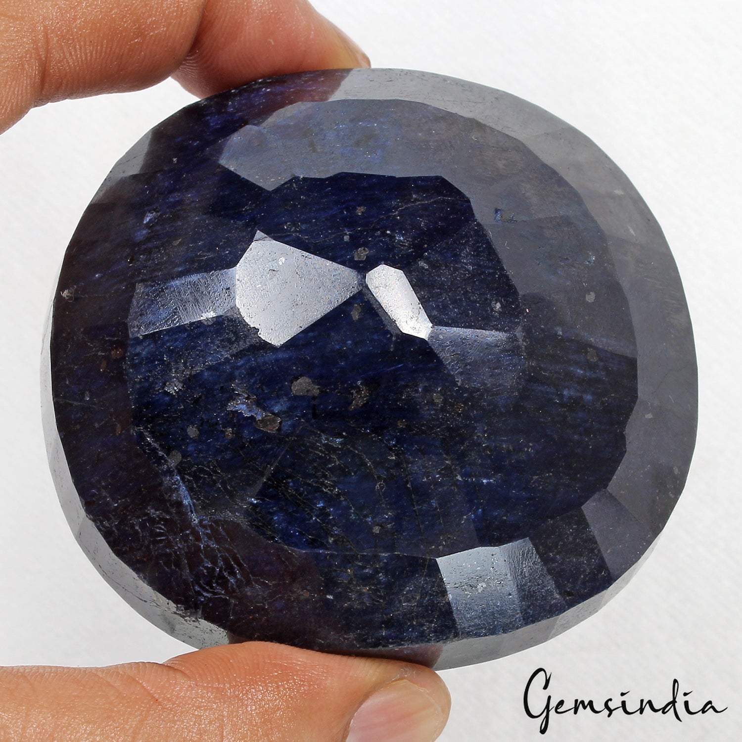 Museum Grade 1870Ct Natural Blue Sapphire From Madagascar Huge Oval Cut Gemstone