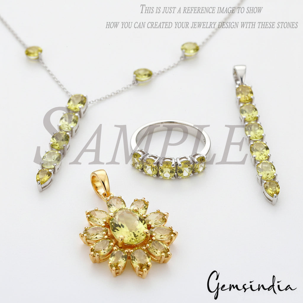 6.15 Cts_Ravishing Best Color 100 % Natural Unheated Chrysoberyl Srilanka15 Pcs