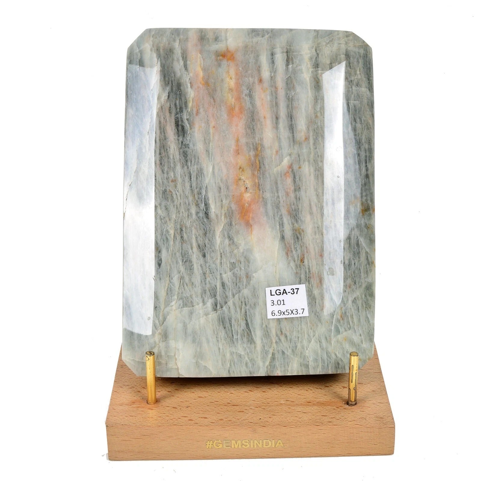 Beryl Loose Gemstone, Untreated — 6.9x5x3.7 Inch, 15050 Ct (3.01 Kg), Brazil