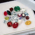 Natural Loose Gemstone Mixed Gems 8.20 Carat Lot Semi Precious Stone For Jewelry