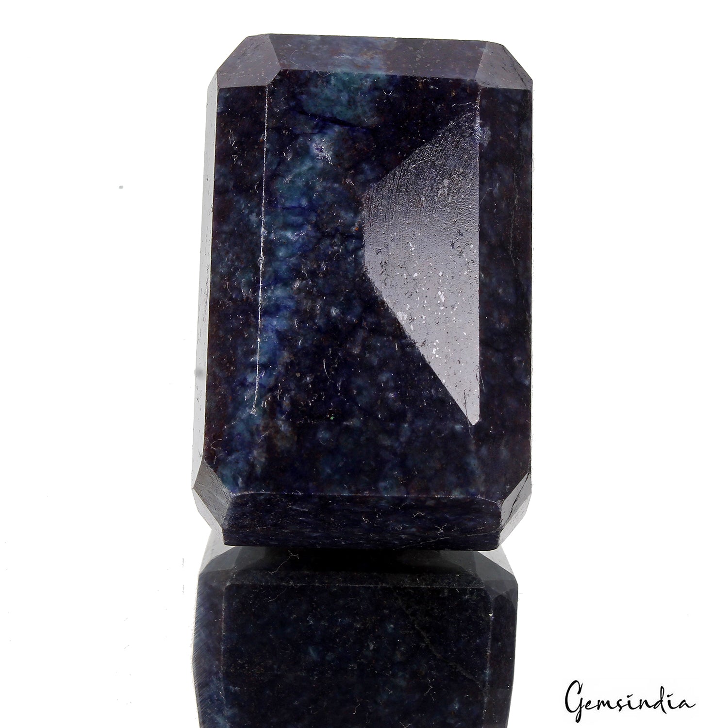 Blue Sapphire Loose Gemstone, Color Enhanced — 64 x 44 x 39mm, 1730 Ct, Madagascar