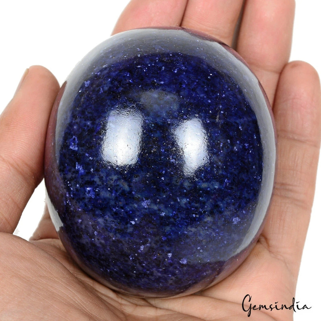 Earth mined 2000 Ct Natural Rich Blue Sapphire Oval Cabochon Madagascar Gemstone
