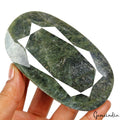 2300 Ct Natural Green Brazilian Emerald Oval Cut Faceted Earth Mined Loose Gems