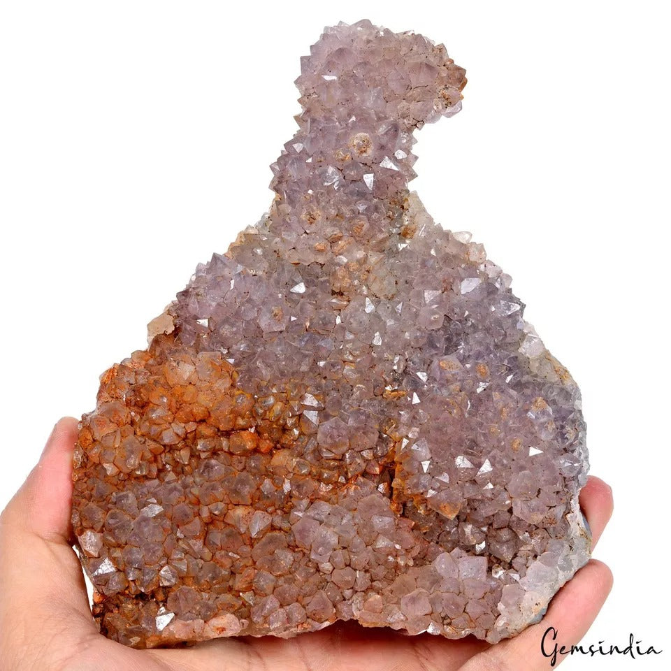 890 gm Natural Uruguay Amethyst Cluster Geode Rough Raw Healing Mineral Rock Gem