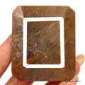 600 Ct Natural Brown Sapphire Octagon Faceted Earth Mined Huge Loose Gemstone