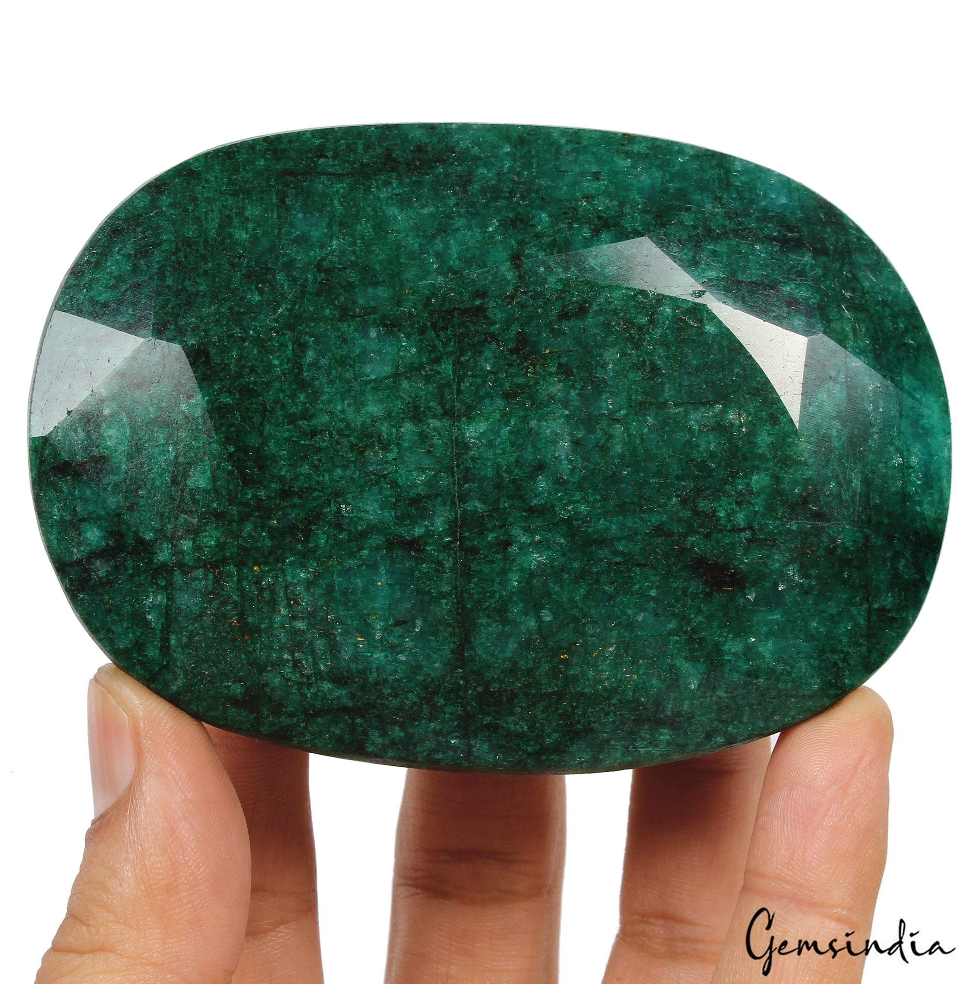 1670Ct Natural Green Emerald Oval Cut Huge Earth Mined Museum Size Brazilian Gem