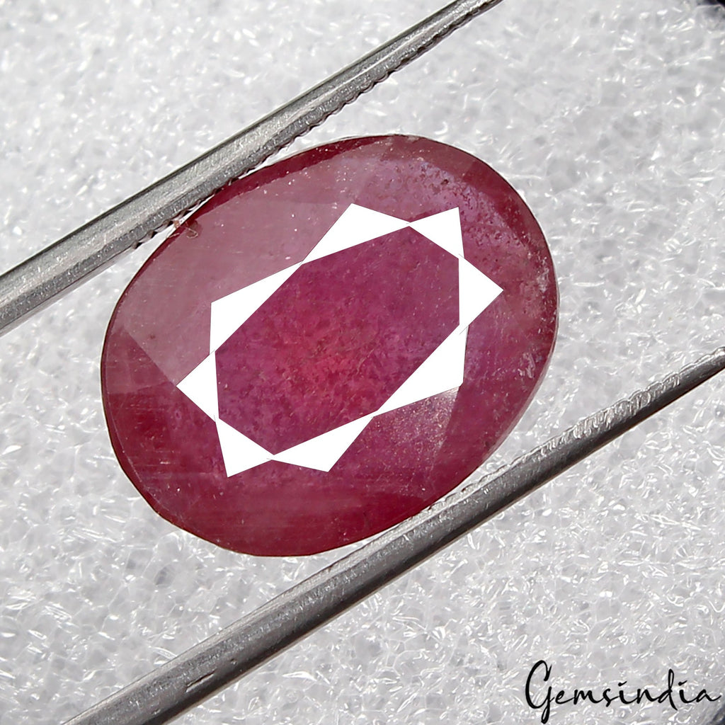 Certified 12.25 Ct Natural Mozambique Red Ruby Oval Cut Loose AAA Grade Gemstone