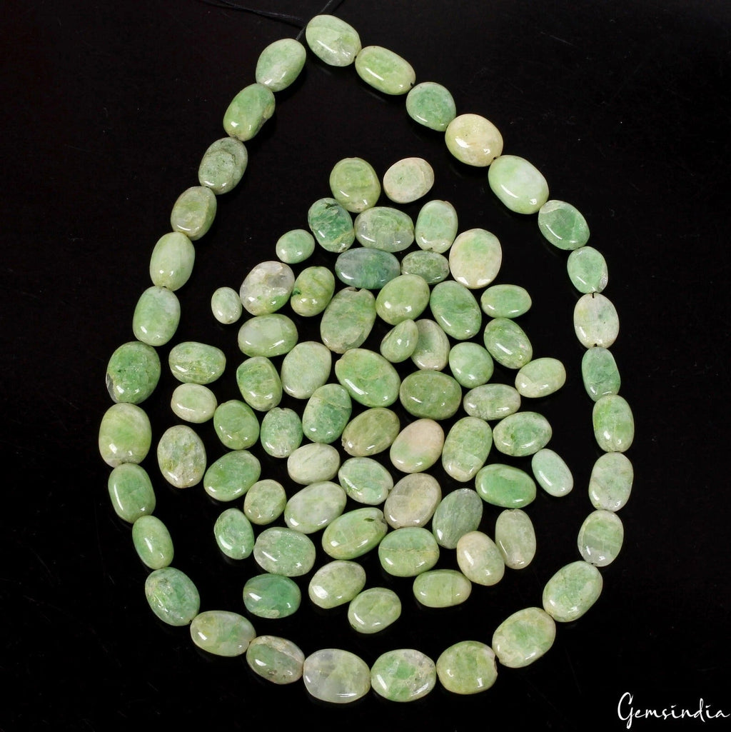 450 Ct Natural Emerald Oval Cab Bead Loose Gems Wholesale Lot 80 Pcs For Jewelry