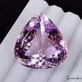 VVS 60.50 Cts Natural Amethyst Pear Cut Dazzling Purple Loose Untreated Gemstone