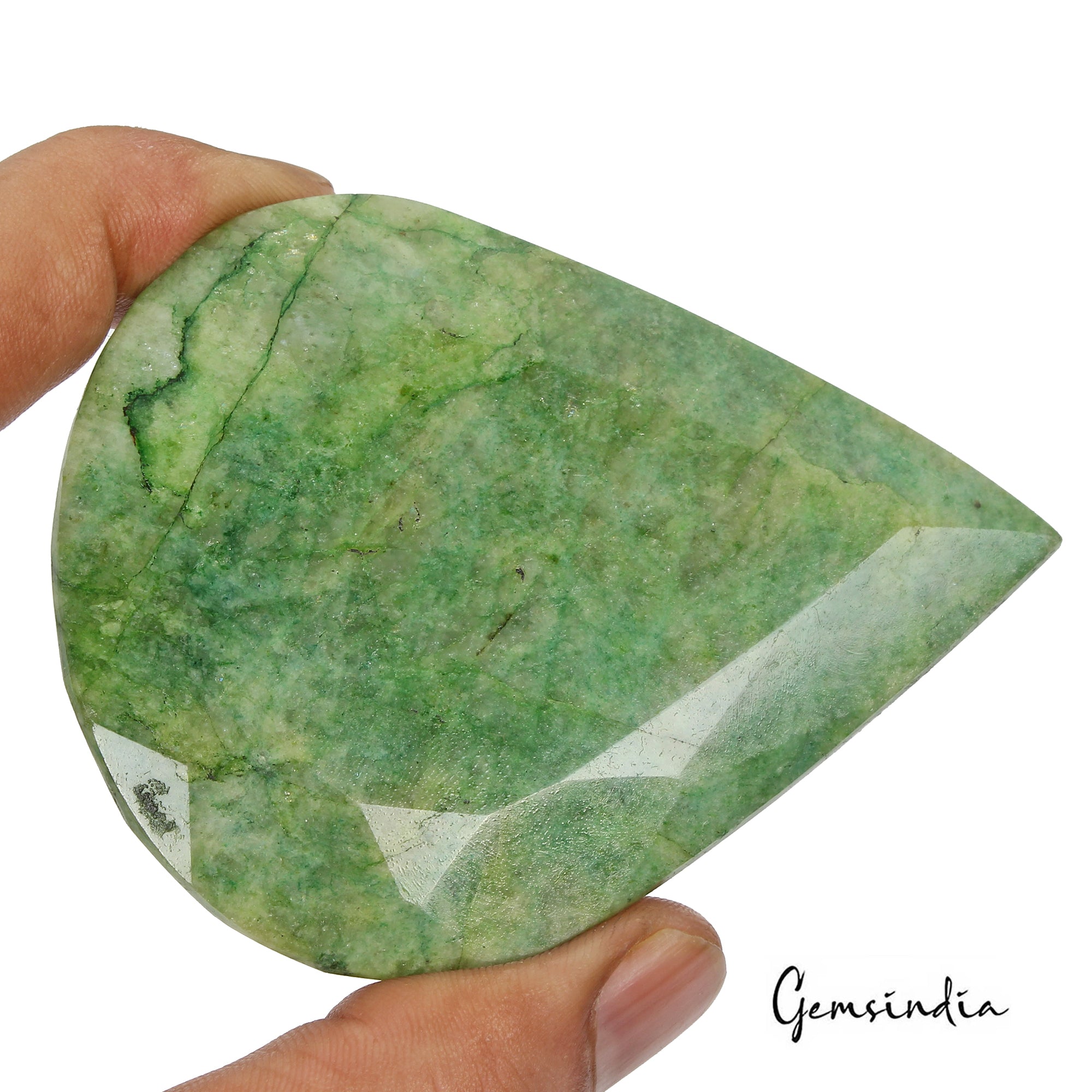 920 Cts Natural Brazilian Green Emerald Pear Faceted Huge Loose Earth Mined Gem