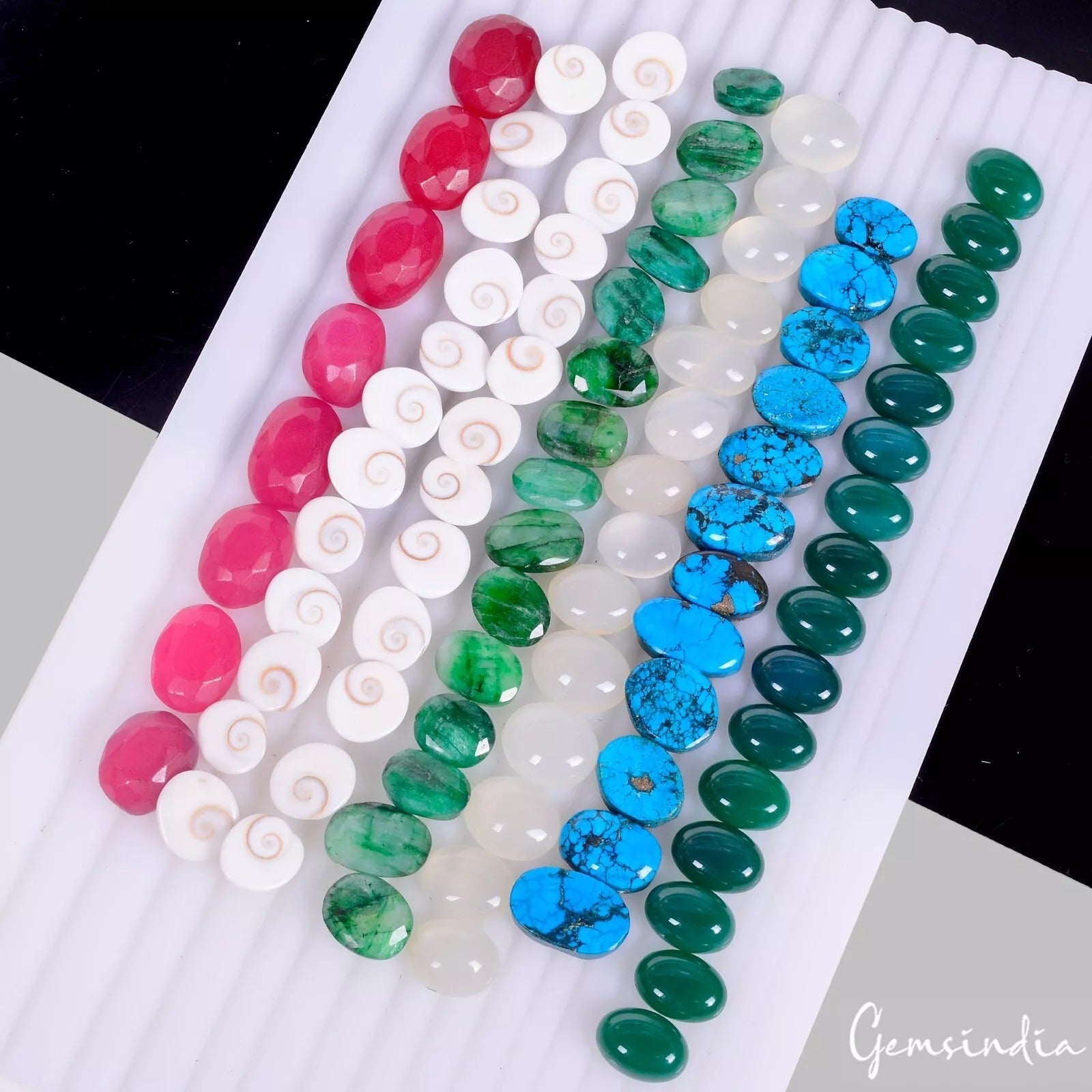 90 Pcs Estate Genuine Semi Precious Loose Mix Cut Multi Gemstones Lot Collection