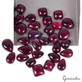 Ruby Lot, Cabochon, Color Enhanced, Red — 30 Pieces, 10mm to 16mm, 275.20 Ct