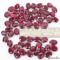 1000 Ct/61 Pc ~Natural Red Ruby Oval Cut Loose 14-18mm Gemstones Lot ~Madagascar