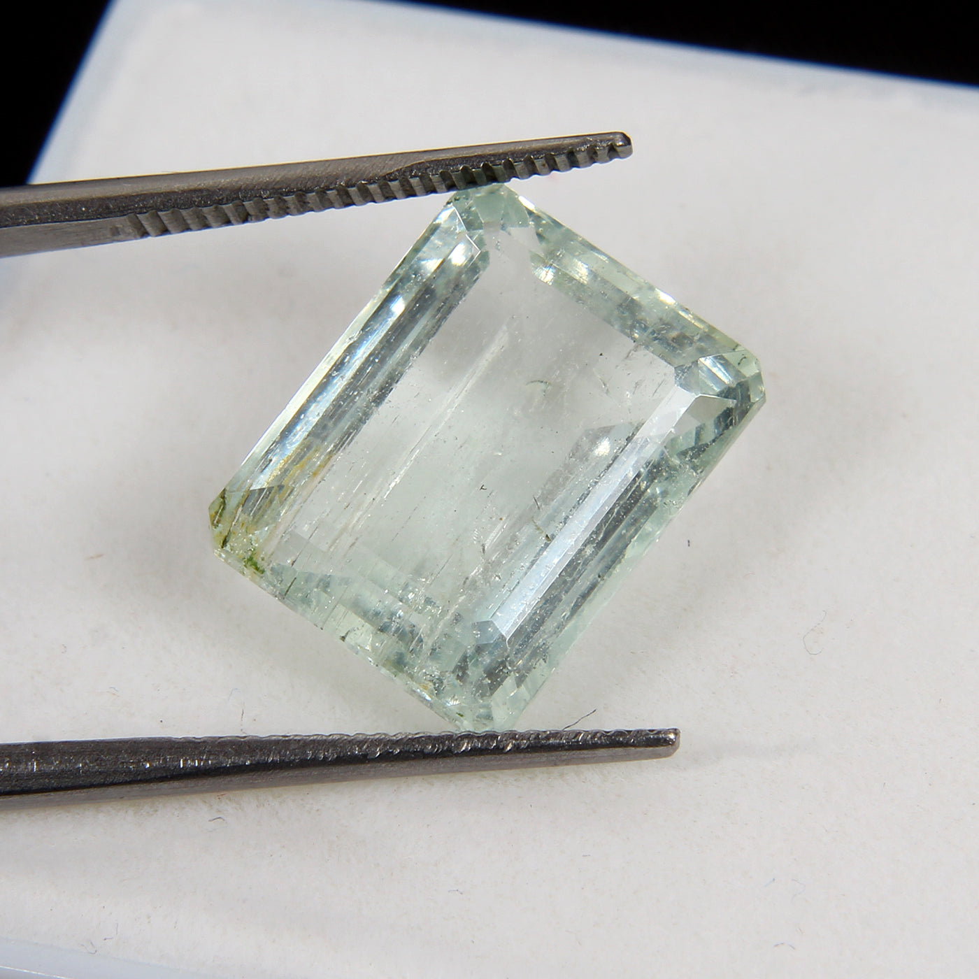 AAA 8.50 Ct Natural Blue Aquamarine Octagon Faceted Cut Loose Brazilian Gemstone