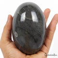 Jasper Sphere, Untreated, Gray — 4.5x2.75 Inch, 0.94 Kg (4740 Ct)