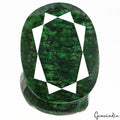 Brazilian Emerald Loose Gemstone, Oval Cut, Color Enhanced — 77 x 60 x 18mm, 680 Ct, Brazil