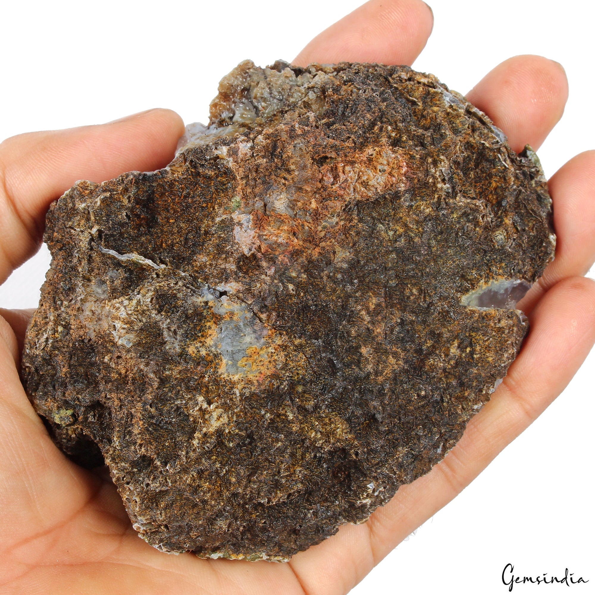 240 gram Natural Purple Amethyst Geode Quartz Cluster Crystal Specimen Healing