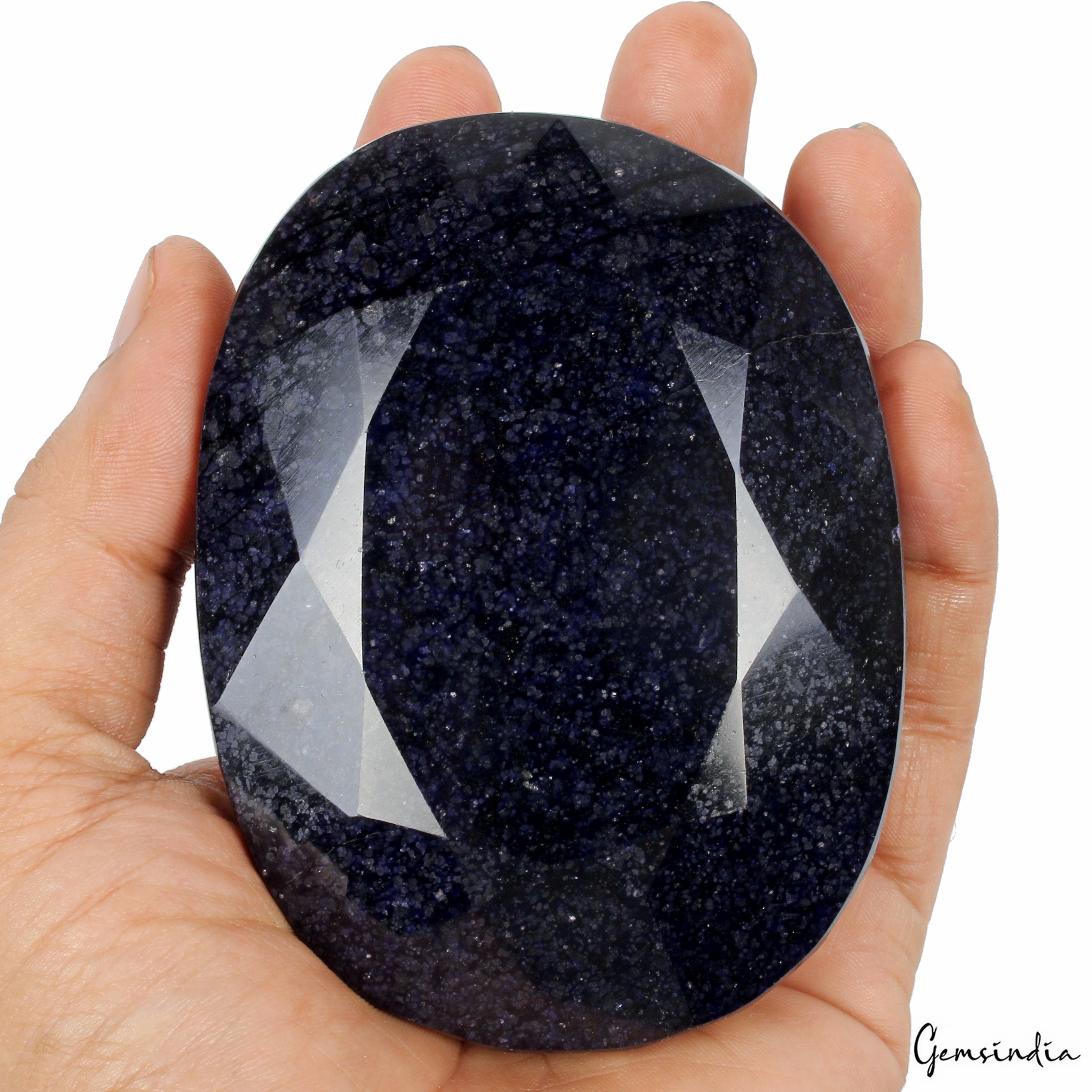 2850 Ct Natural Blue Sapphire Oval Faceted Museum Size Earth Mined Huge Gemstone