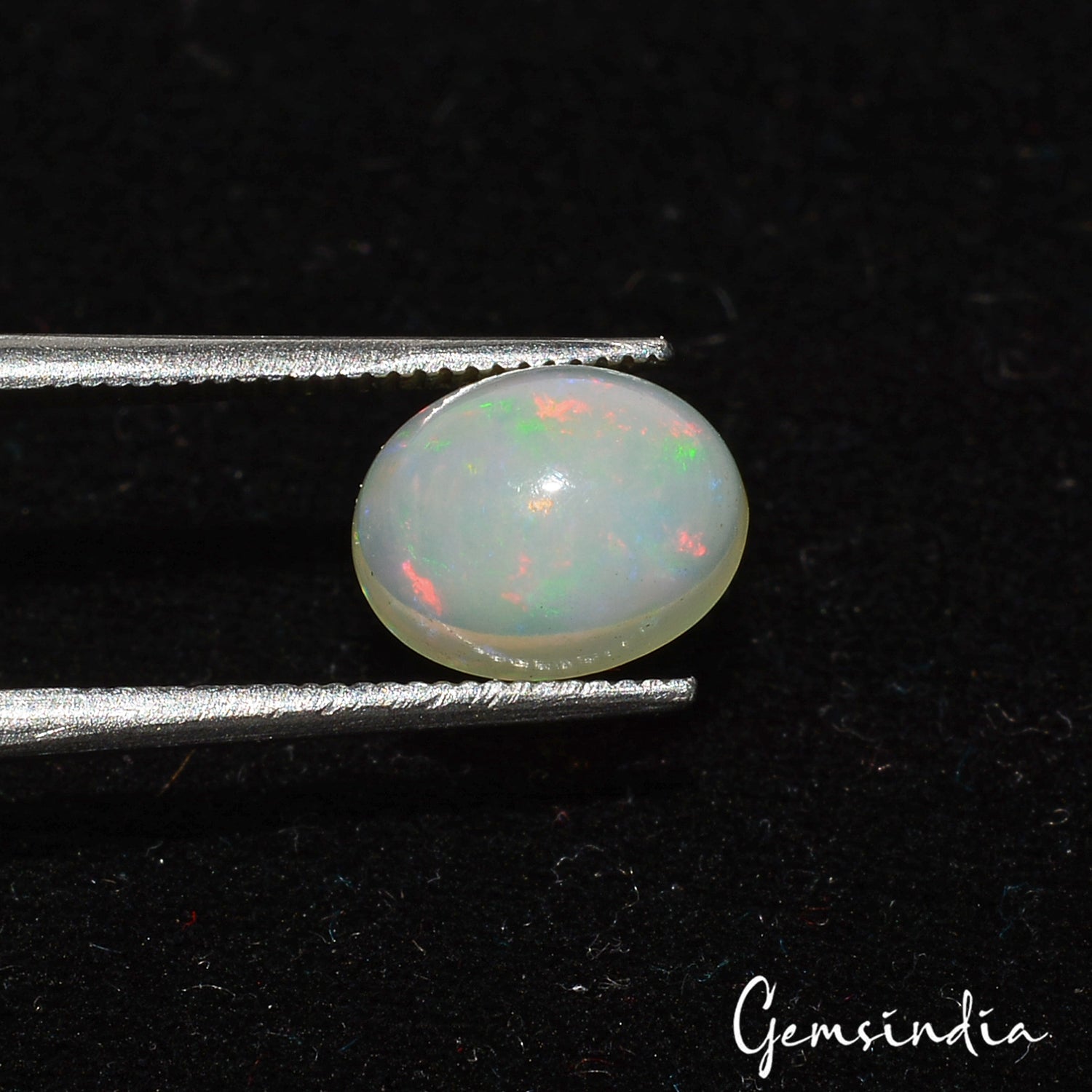 Certified 1.70 Ct Natural Untreated Ethiopian Multi-Shine Opal Oval Gem For Ring