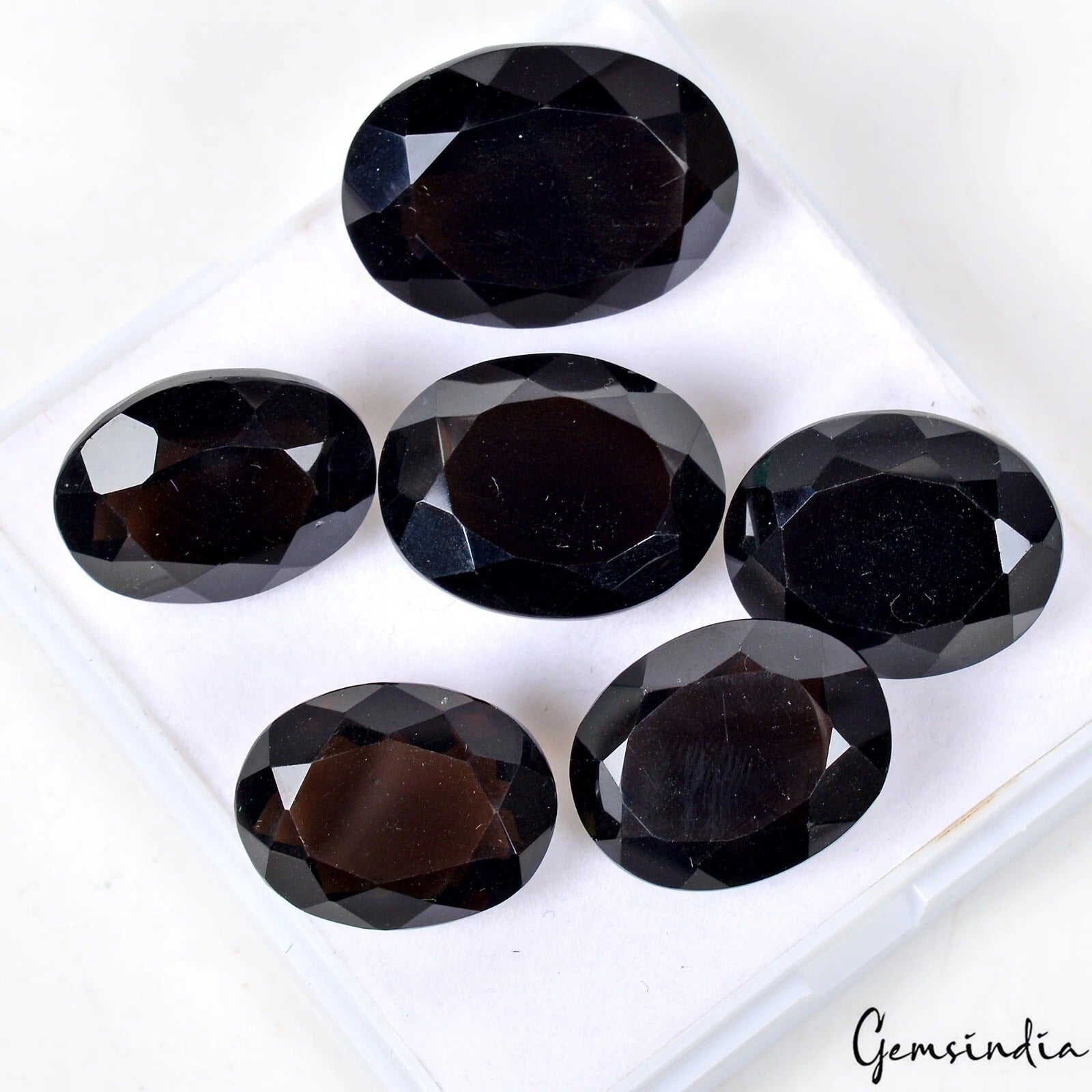 Certified 145.20 Cts/6 Pcs Natural Brown Smoky Quartz Oval Cut Loose For Jewelry