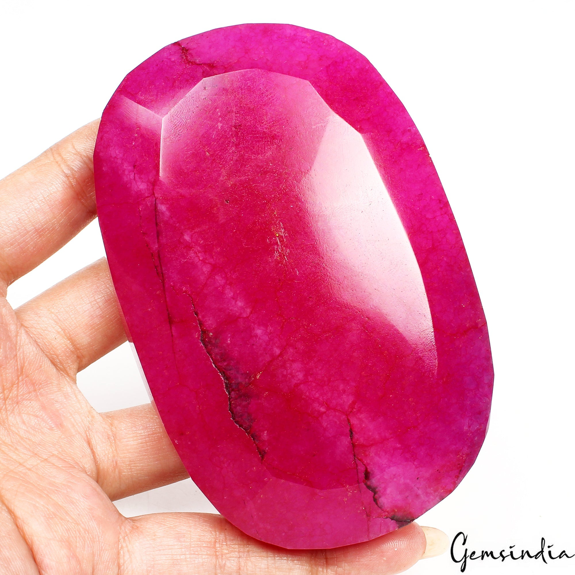 1370 Carat Natural Pink Quartz Oval Faceted Museum Size Loose Nice Cut Gemstone
