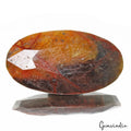 320 Ct Natural Untreated Yellow Brown Sapphire with Red Streak Gems For Jewelry