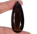 134.40 Cts Natural Untreated Dark Brown Smoky Quartz Pear Faceted Cut Loose Gem
