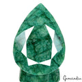 1950 Cts Natural Brazilian Green Emerald Pear Faceted Huge Earth Mined Gemstone