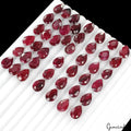270.00 Cts. Natural Red Ruby Pear Cut Loose 12-13mm Gemstones Lot For jewelry