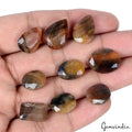 Set 9 Pcs Natural Madagascar Bi Color Sapphire Untreated Mix Cut Loose Gemstones