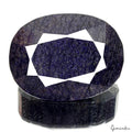 Blue Sapphire Loose Gemstone, Color Enhanced — 89x68x47mm, 3100 Ct, Africa