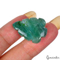 Emerald Loose Gemstone, Untreated, Green — 25 x 18 x 7mm, 20 Ct, Brazil