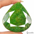 Certified 730 Ct Natural Green Emerald Pear Cut Loose Earth mined Huge Gemstone