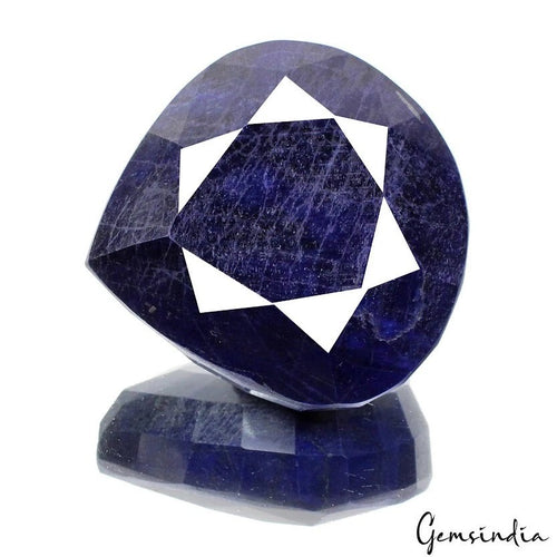 African Blue Sapphire Loose Gemstone — 81x82x34 mm, 2500 Ct, Africa
