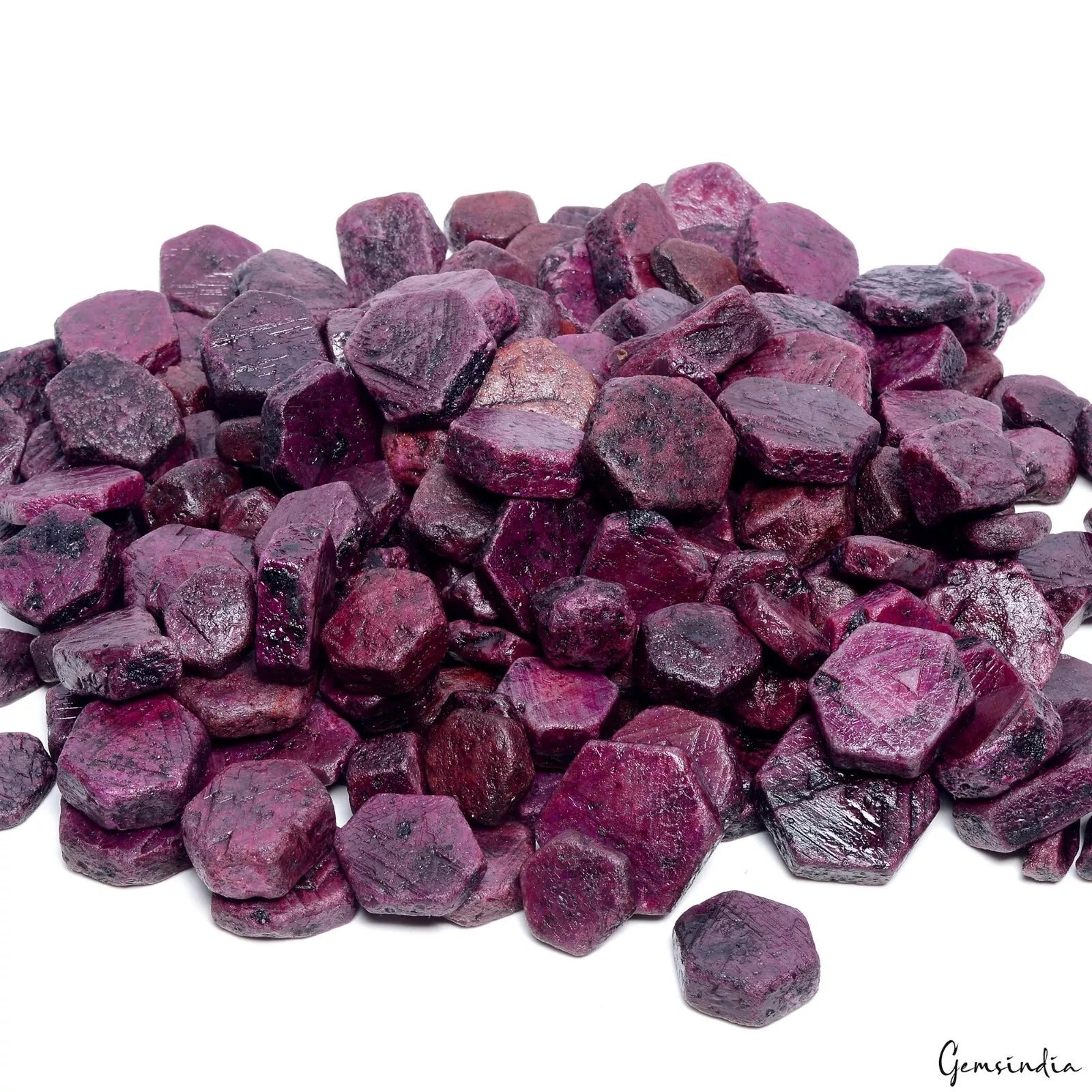 5 Kg Natural Red Ruby Rough 18-60mm Huge Loose Wholesale Raw Uncut Gemstones Lot