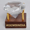 235.50 Cts Natural Diamond Cut White Quartz Crystal Mineral Loose Huge Size Gem