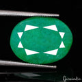 Certified 12.70 Ct Natural Colombian Green Emerald Fine Luster Rare Gem For Ring