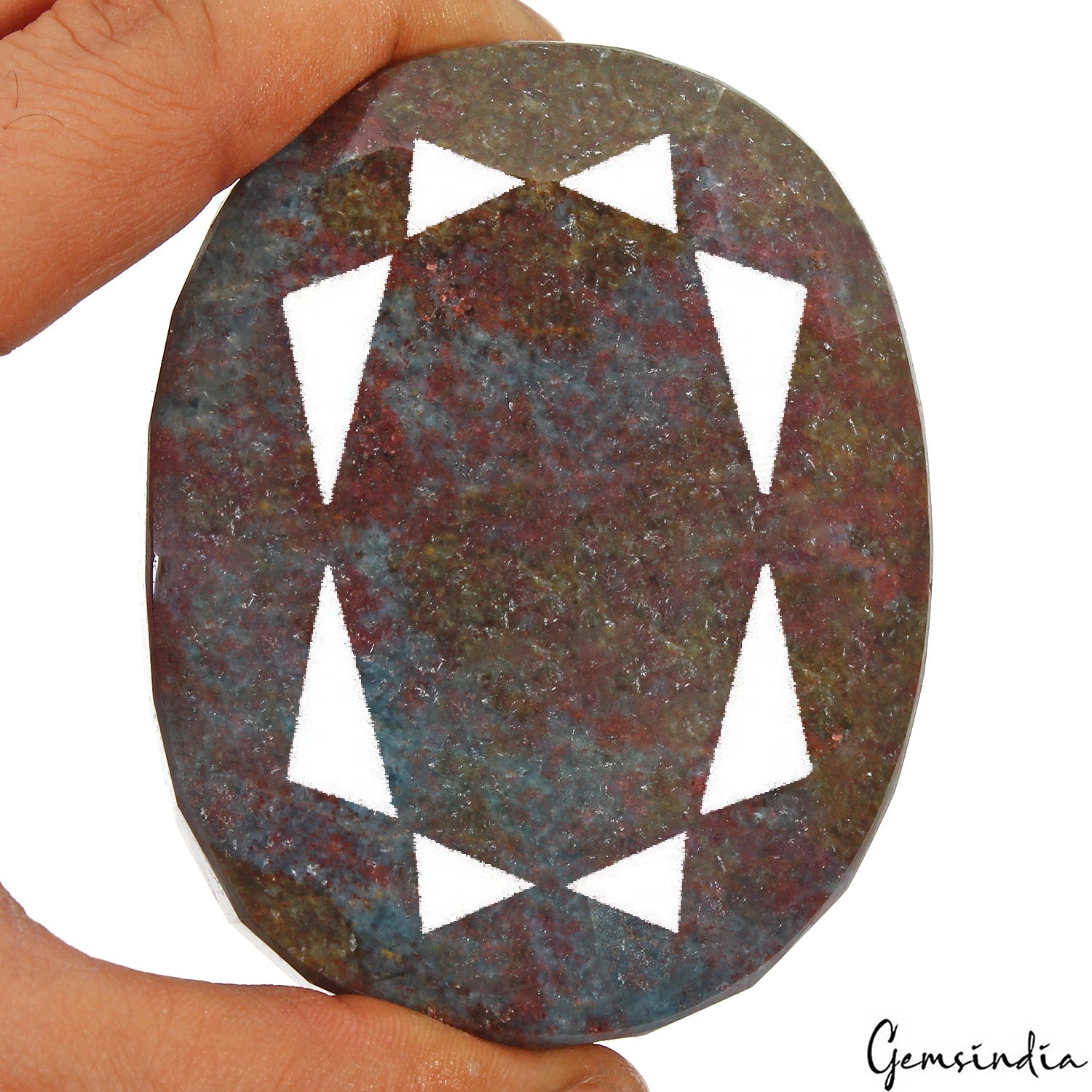 3220 Ct Natural Untreated Bi Color Ruby Kyanite Oval Earth Mined Museum Size Gem
