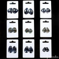 9 Pairs Lot Natural Sapphire Untreated/Unheated Rose Checker Cut Loose Gemstones