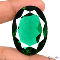 Green Tourmaline Loose Gemstone — 41x29x16mm, 114.40 Ct