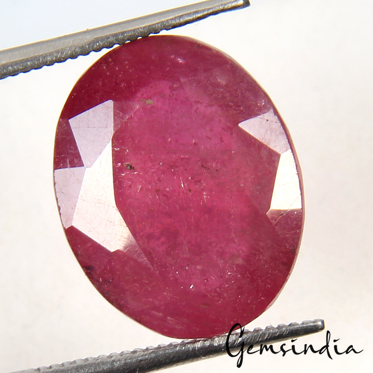 Red Ruby Size 12.40 Ct Oval Cut Natural Certified Best Quality Loose Gemstone