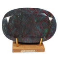 Ruby Kyanite Loose Gemstone, Oval Cut, Untreated — 5.25x3.5x1.8 Inch, 6500 Ct (1.3 Kg), Madagascar