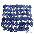 2600 Cts Natural Blue Lapis Lazuli Mix Cab Loose 28-40mm Pendant Size Gemstones
