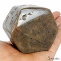 Natural Sapphire 620Gram Untreated Specimen Hexagon Cut Rough Rare Huge Gemstone