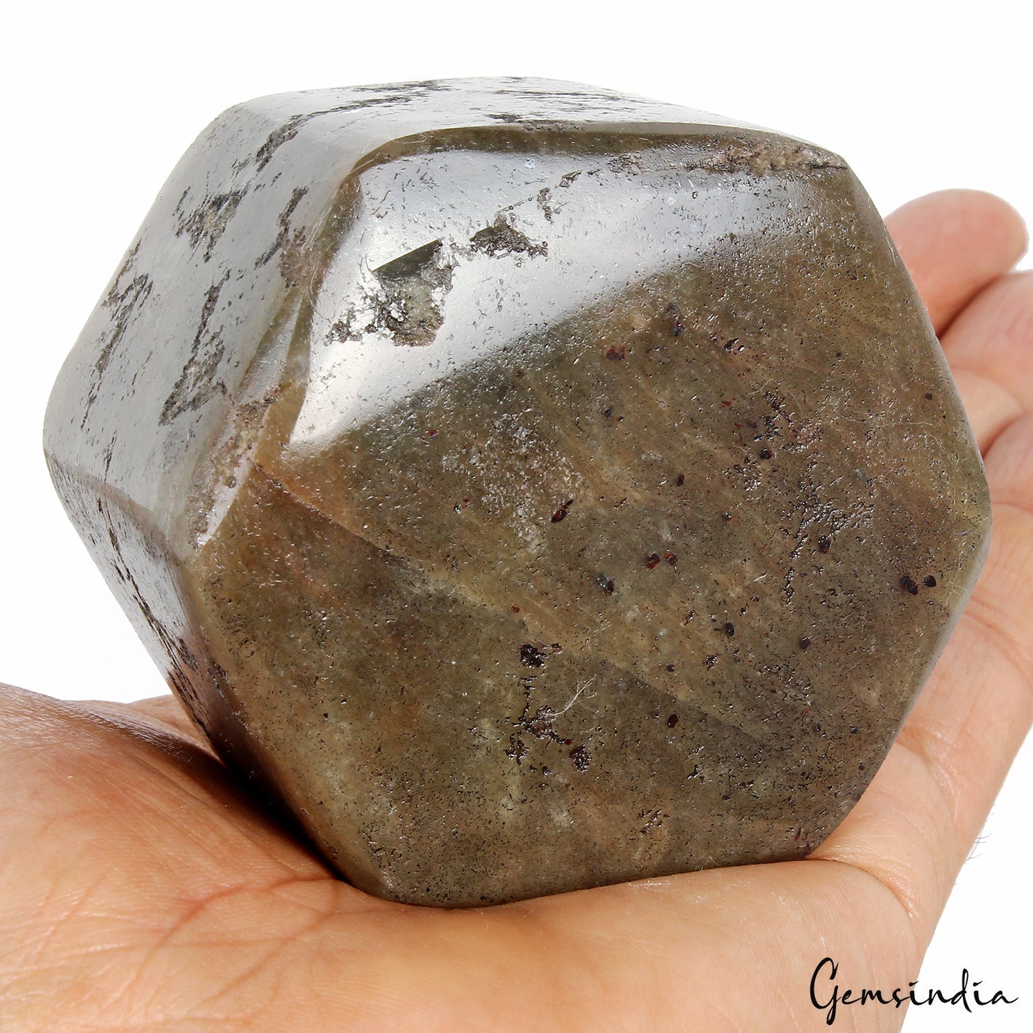 Natural Sapphire 620Gram Untreated Specimen Hexagon Cut Rough Rare Huge Gemstone
