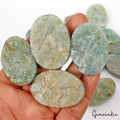 1440 Ct/13 Pcs Natural Aquamarine Druzy Mixed Cabochon Loose Untreated Gemstones
