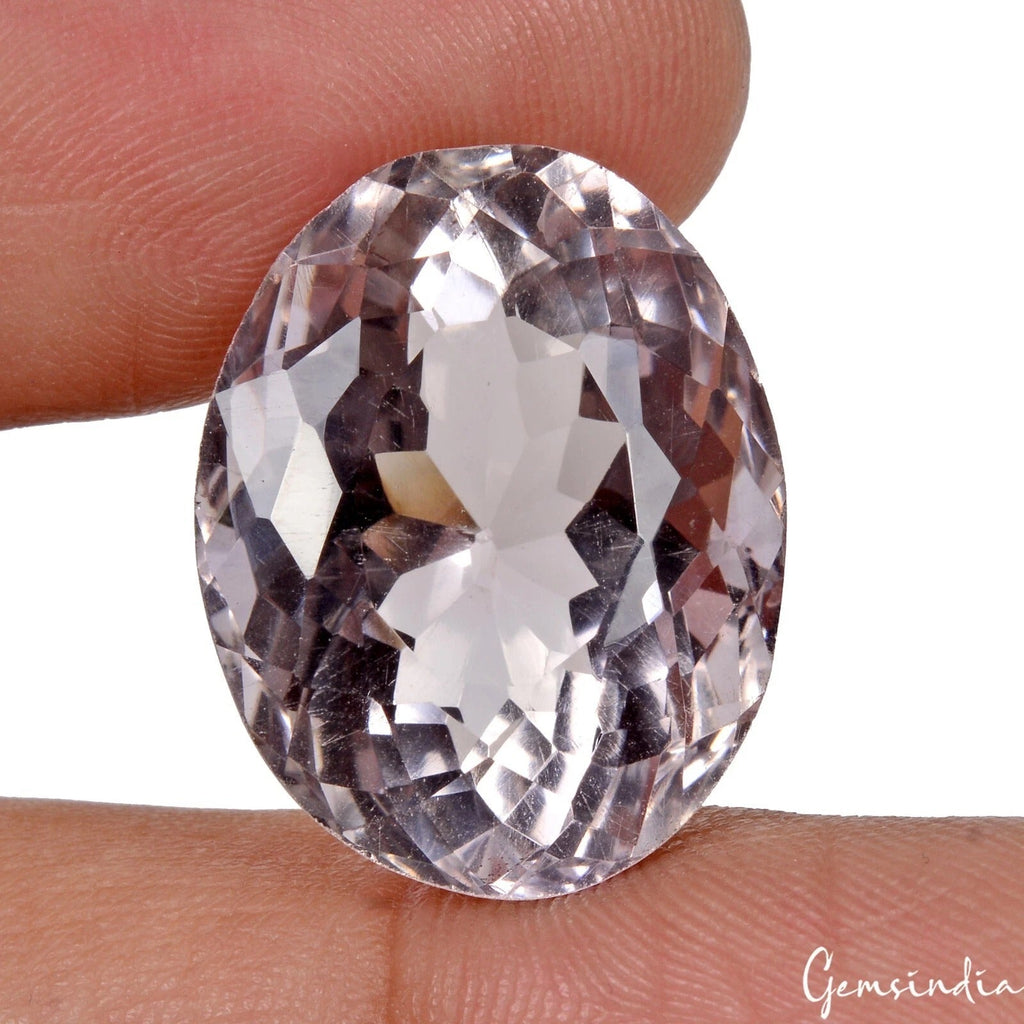 Certified 27 Cts Natural Untreated Purple Amethyst Oval Cut Loose Gem For Ring