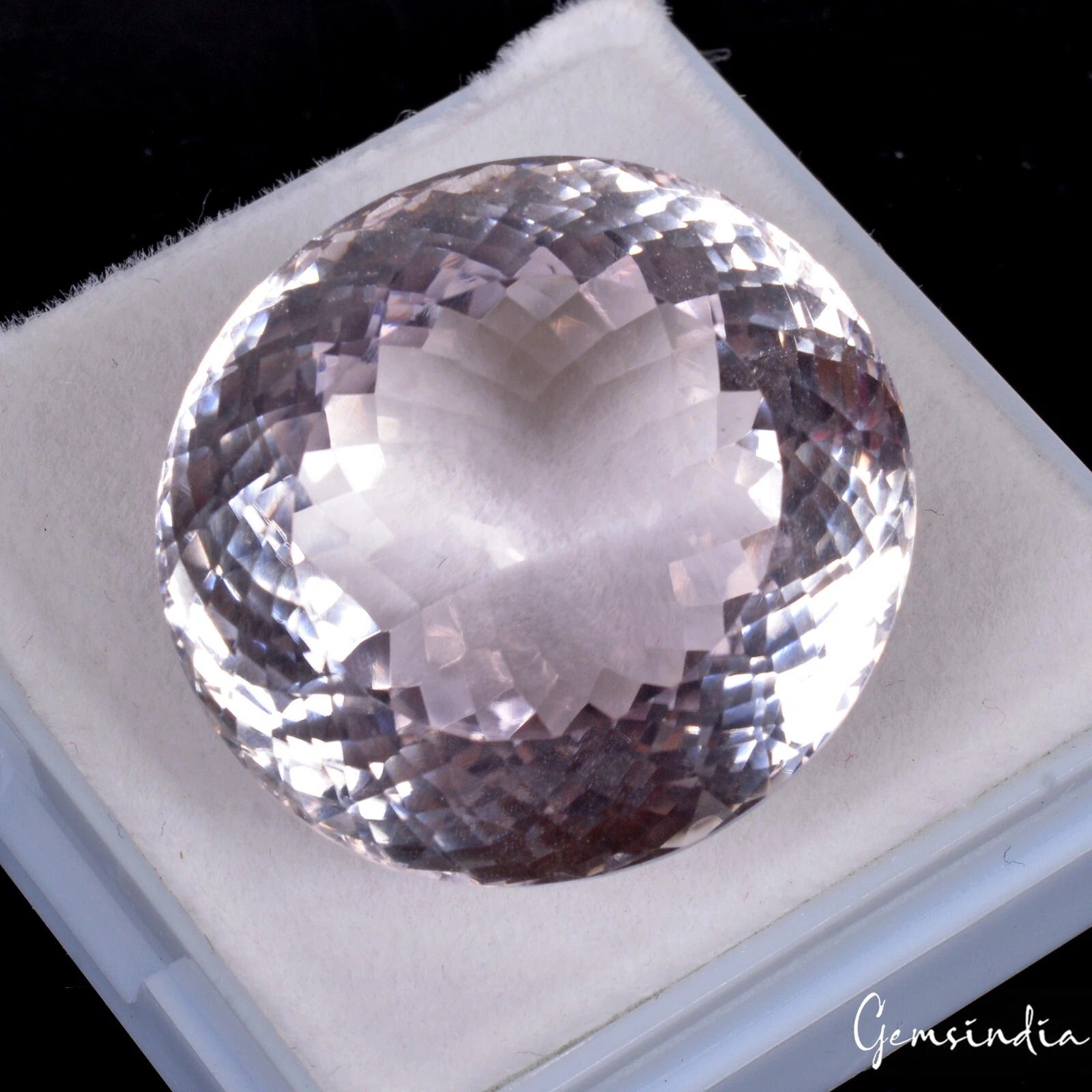 72.30 Cts Unique 100% Natural Amethyst Uneven Round 27*25*17mm Collection Gem