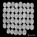 3000 Ct Natural Quartz Oval Cabochon Wholesale Untreated Loose Gemstone Lot 45Pc