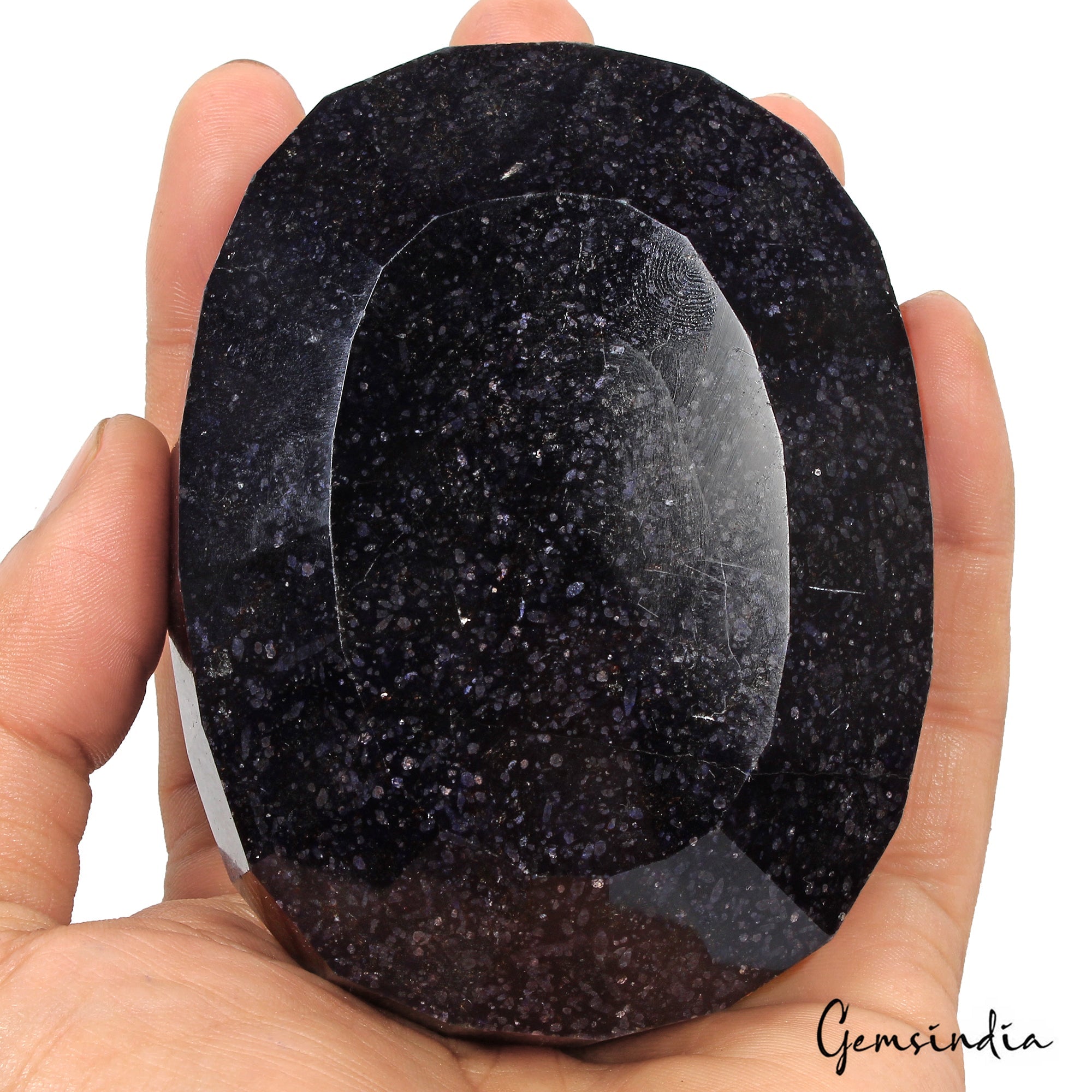 Large 2900 Ct Natural Oval Cut Faceted Sapphire Earth Mined Huge Size Gemstone